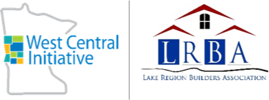 West Central Initiative logo and LRBA logo