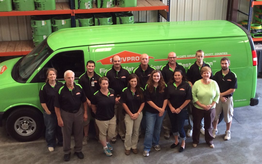 ServPro Novato Chamber Business Novato North Marin Plumbing Damage Fire water soil