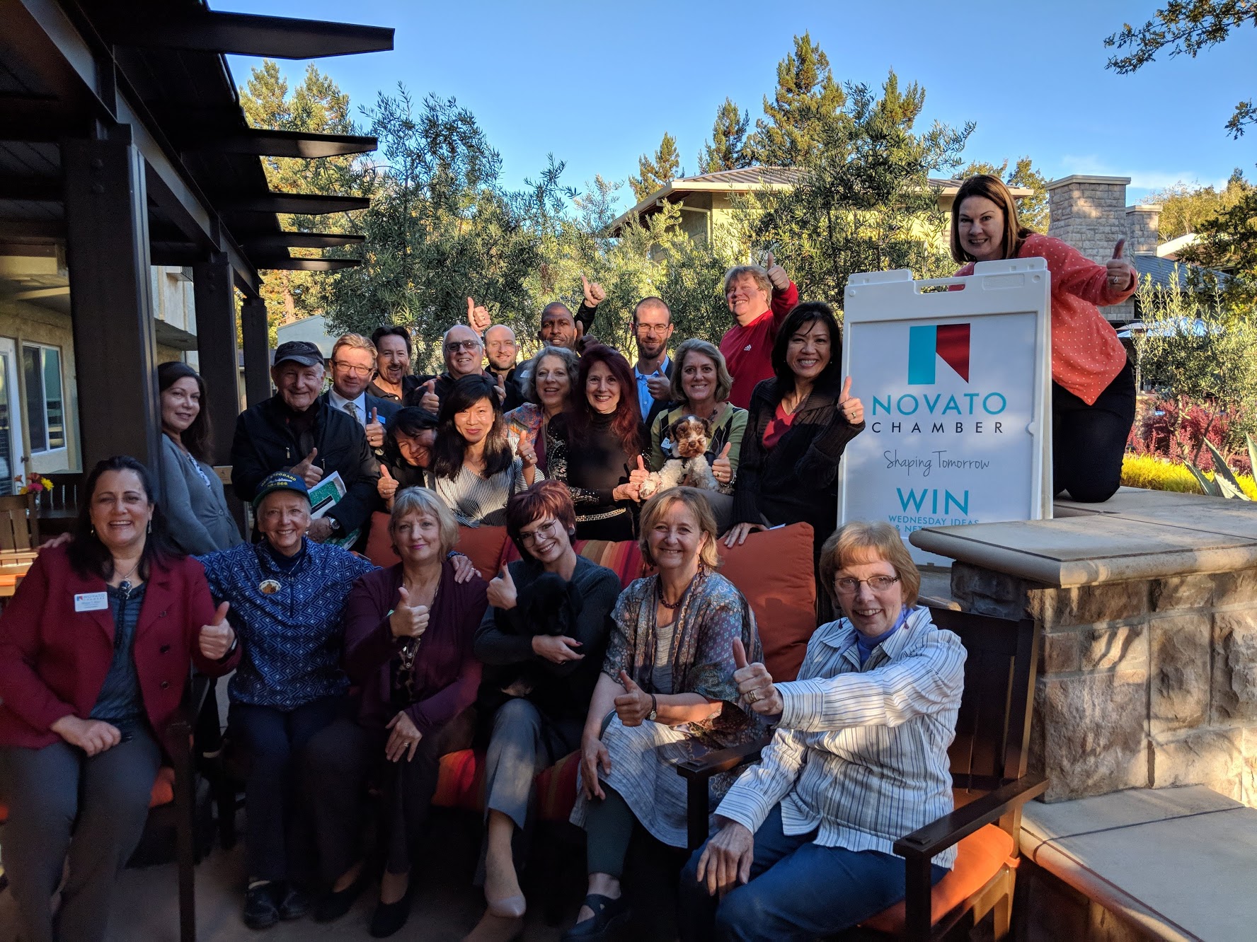 WEDNESDAY IDEAS AND NETWORKING REFERRAL MACHINE GENERATE LONG LASTING CONNECTIONS NETWORKING GROUP EARLY MORNING COFFEE FREE ATRIA TAMALPAIS CREEK SPEAKING NOONTIME AV EQUIPMENT Chamber free coffee cream anyone dropin