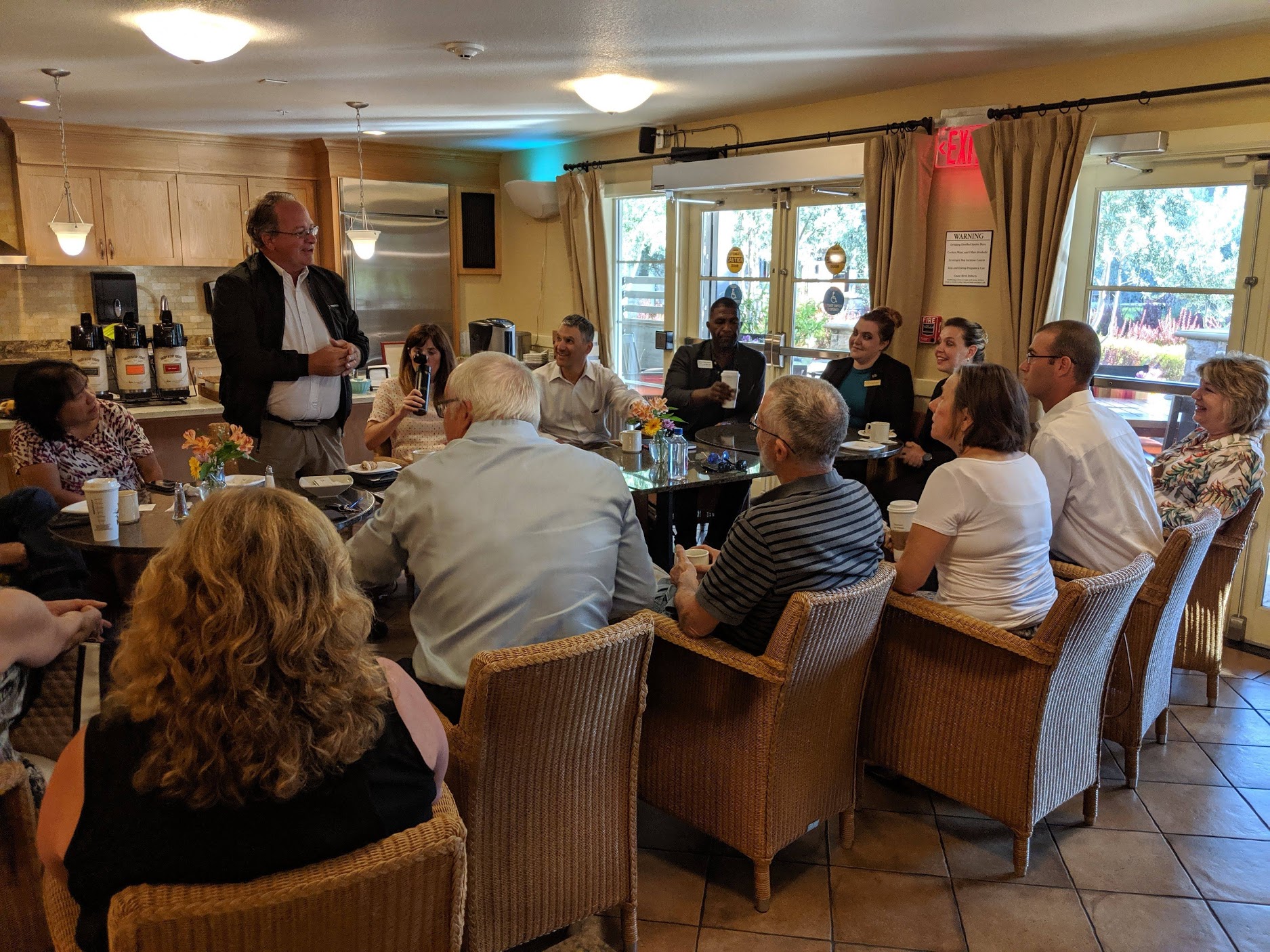 WEDNESDAY IDEAS AND NETWORKING REFERRAL MACHINE GENERATE LONG LASTING CONNECTIONS NETWORKING GROUP EARLY MORNING COFFEE FREE ATRIA TAMALPAIS CREEK SPEAKING NOONTIME AV EQUIPMENT Chamber free coffee cream anyone dropin