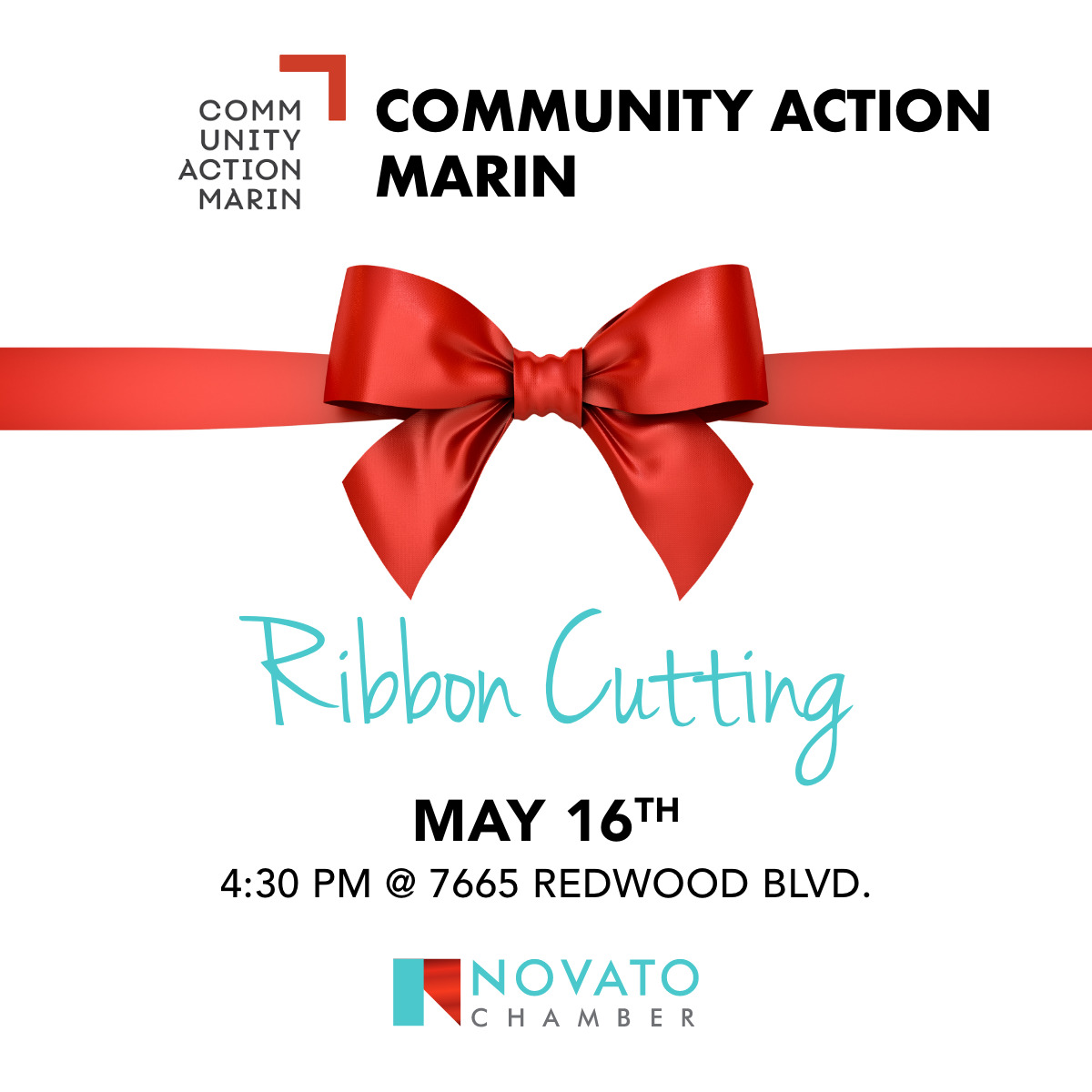 Ribbon Cutting - Community Action Marin