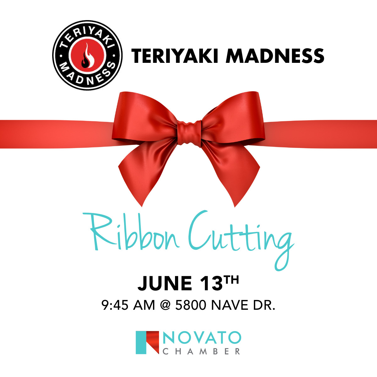 Ribbon Cutting - Teriyaki Madness