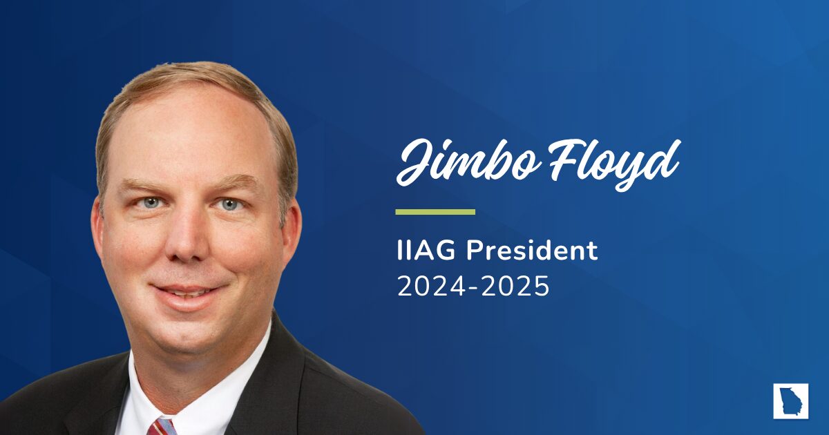 Blog- Jimbo Floyd Sworn in as IIAG President