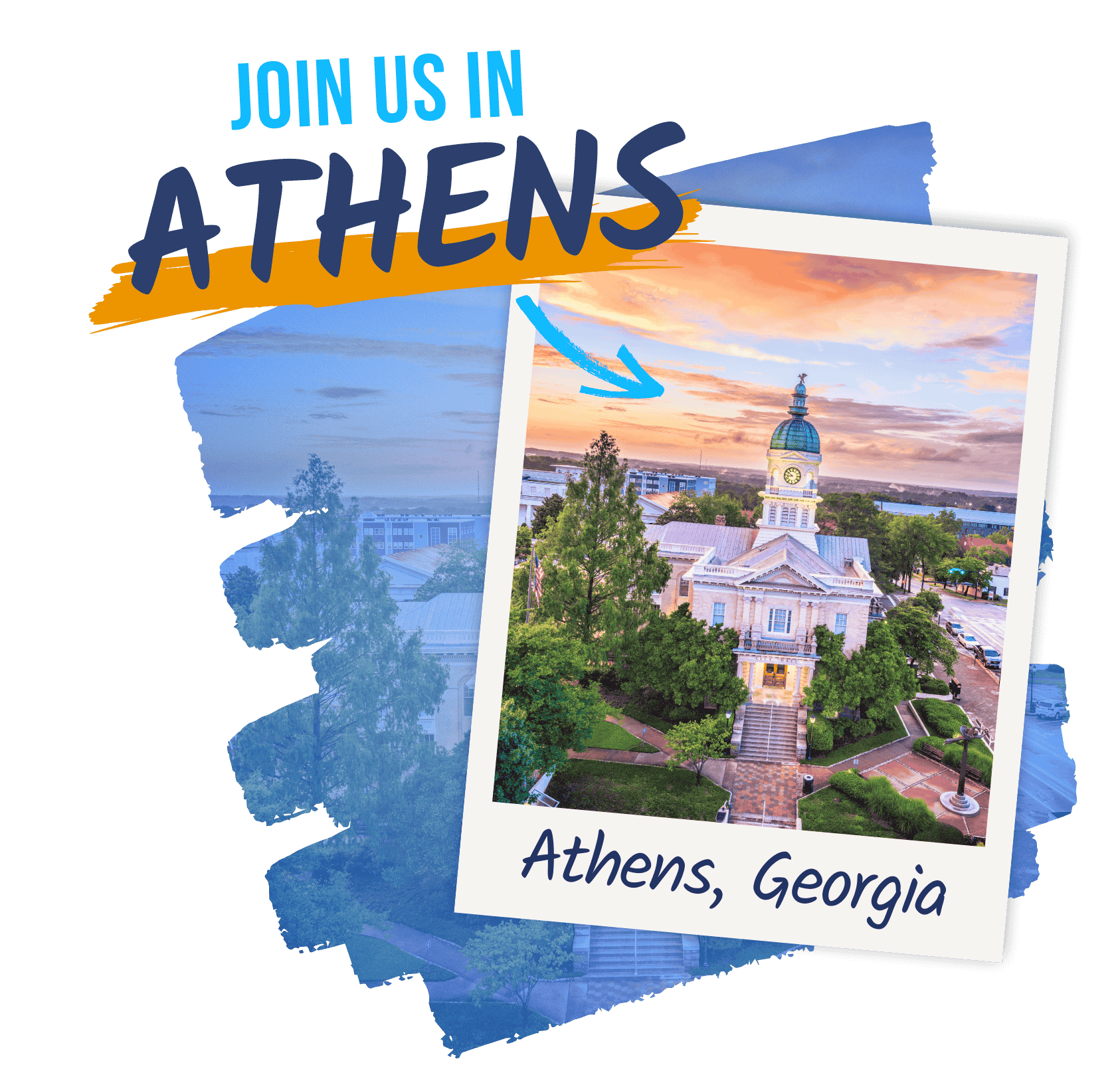 Join us in athens