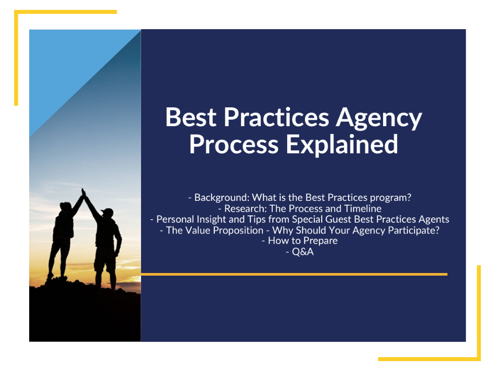 Best Practices Process Explained