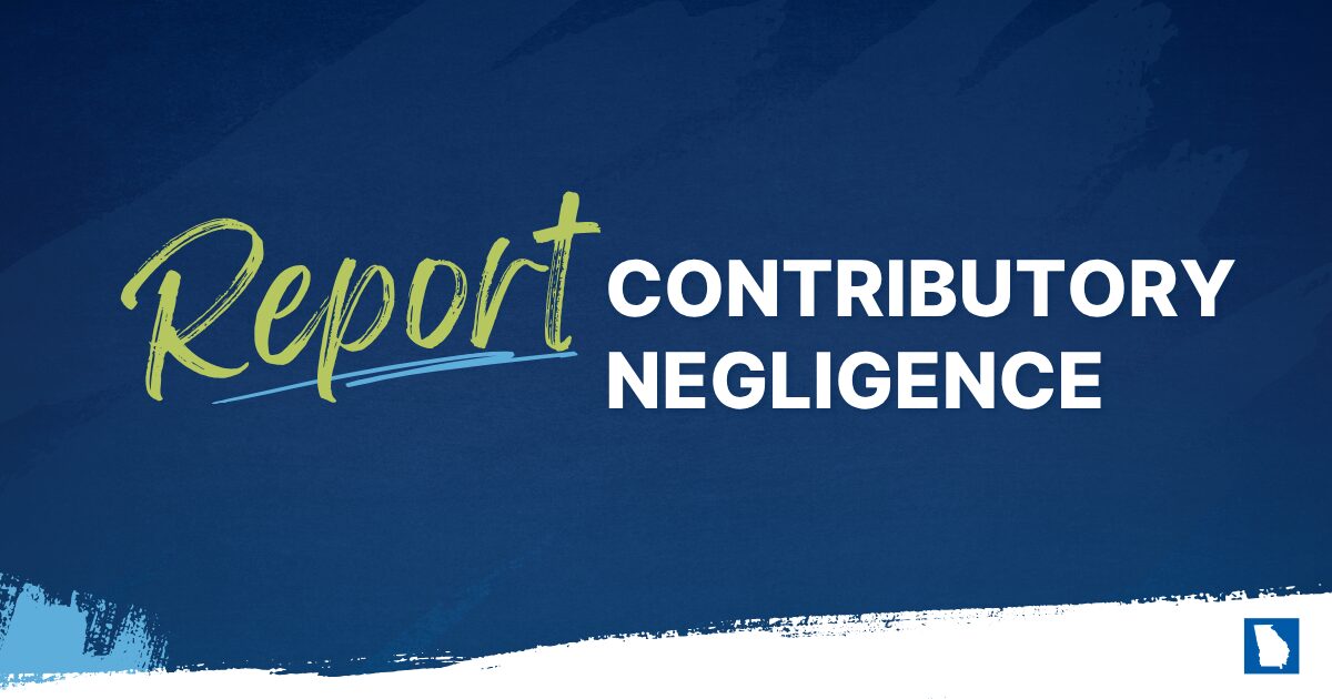 Blog- Report Contributory Negligence