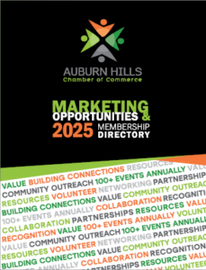 Auburn Hills Chamber of Commerce Marketing Opportunities 2025