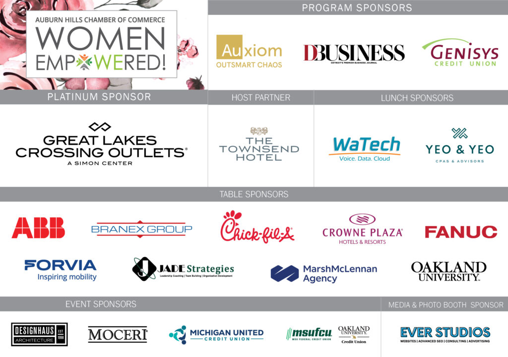 Women Empowered - 2026 Web page Sponsor Graphic Women Empowered - 2026 Web page Sponsor Graphic