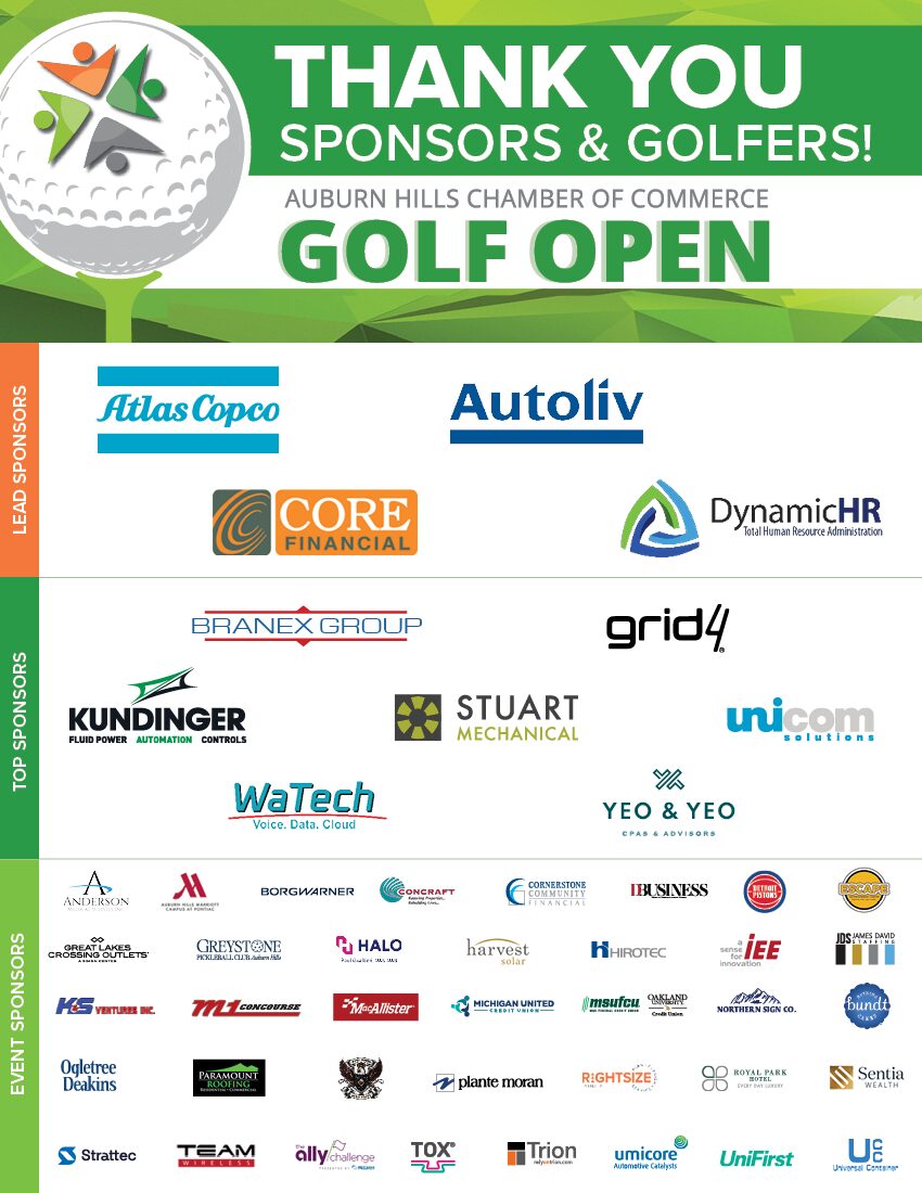 Thank you Sponsors Photo Gallery