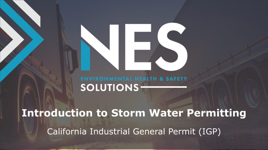 Introduction to Storm Water Permitting (2024)