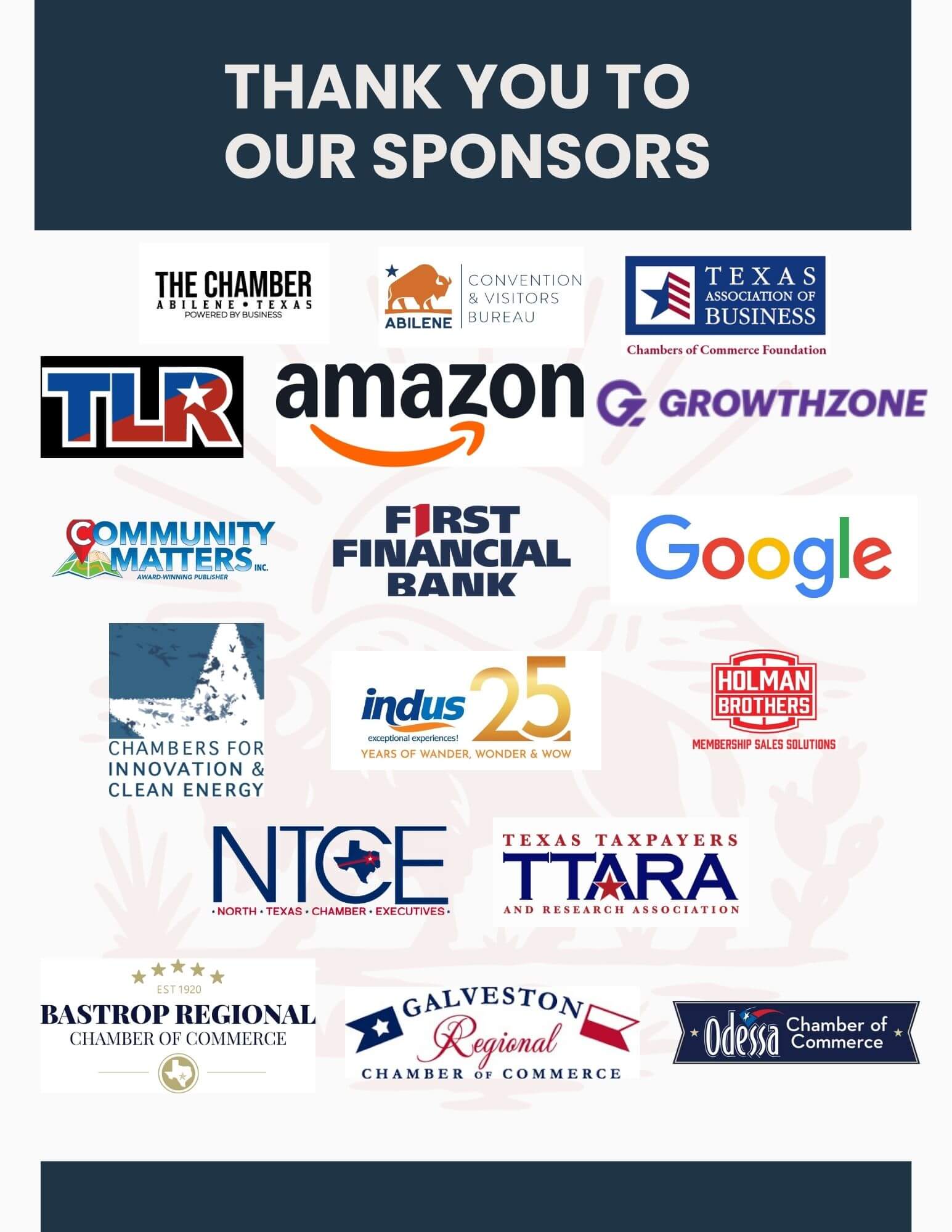 Sponsors
