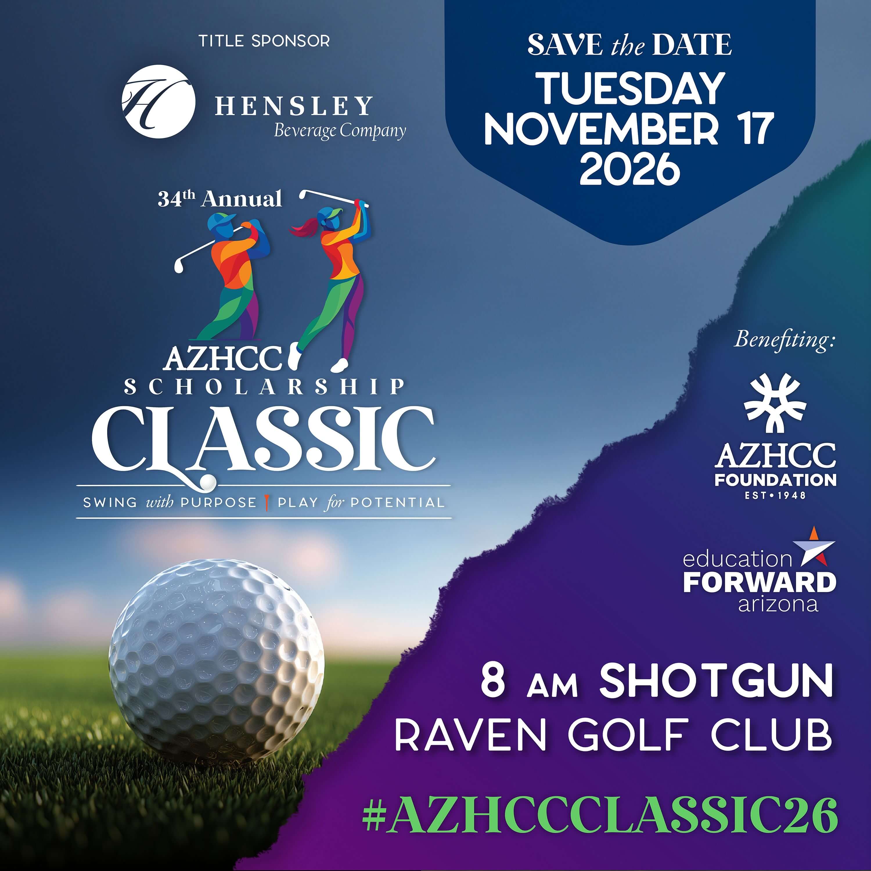 34th Annual AZHCC Scholarship Golf Classic