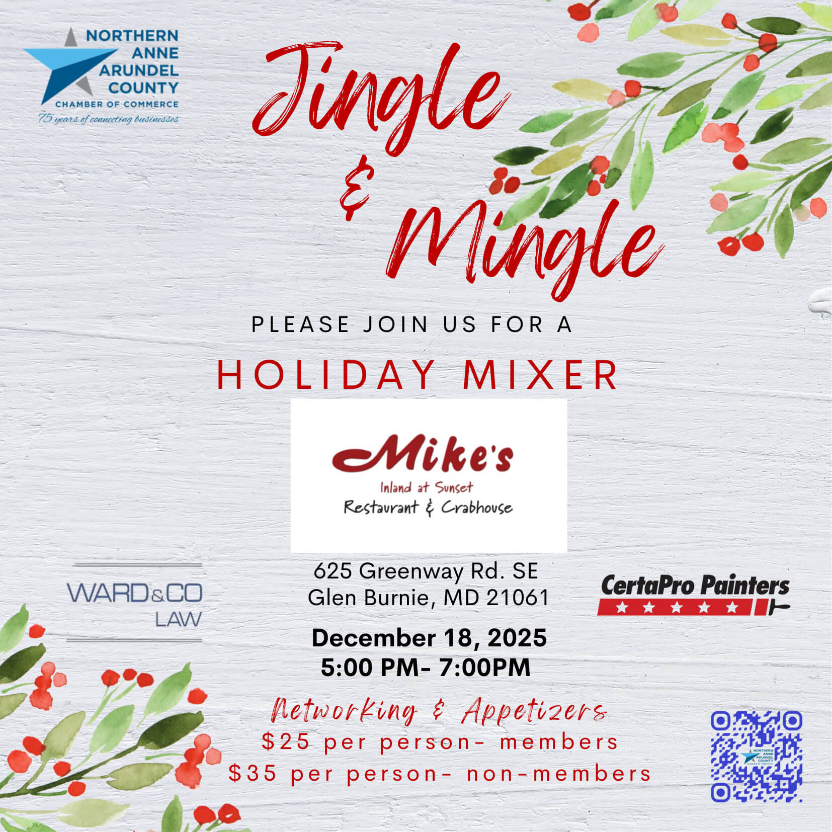 2025 Jingle &amp; Mingle Holiday Mixer