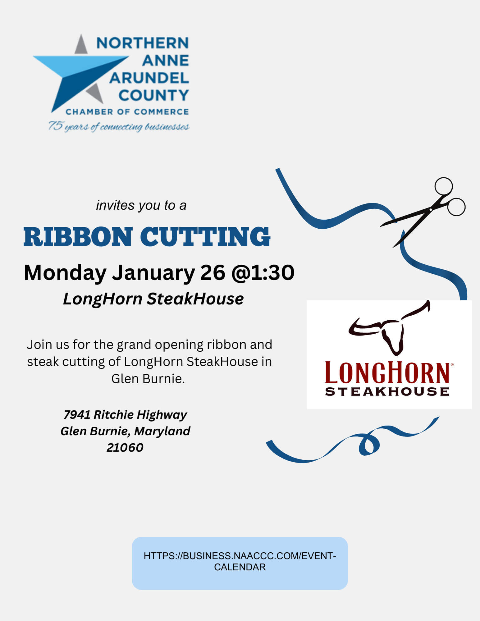 Final Ribbon Cutting- Longhorn