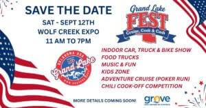 GRAND LAKE FEST SAVE THE DATE