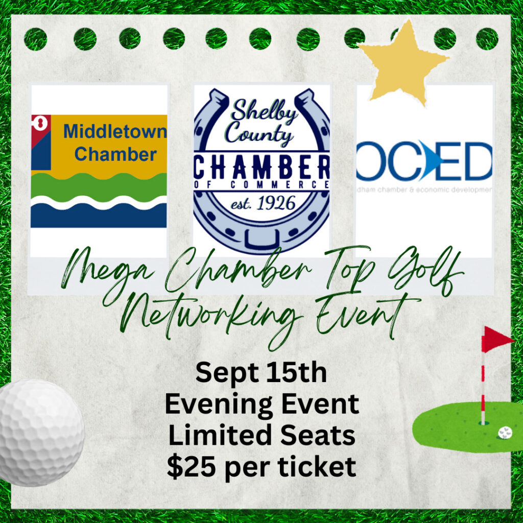 Mega Chamber Top Golf Networking Event