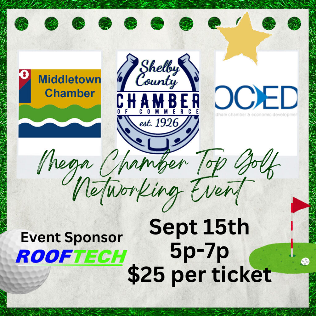 Mega Chamber Top Golf Networking Event 9.15