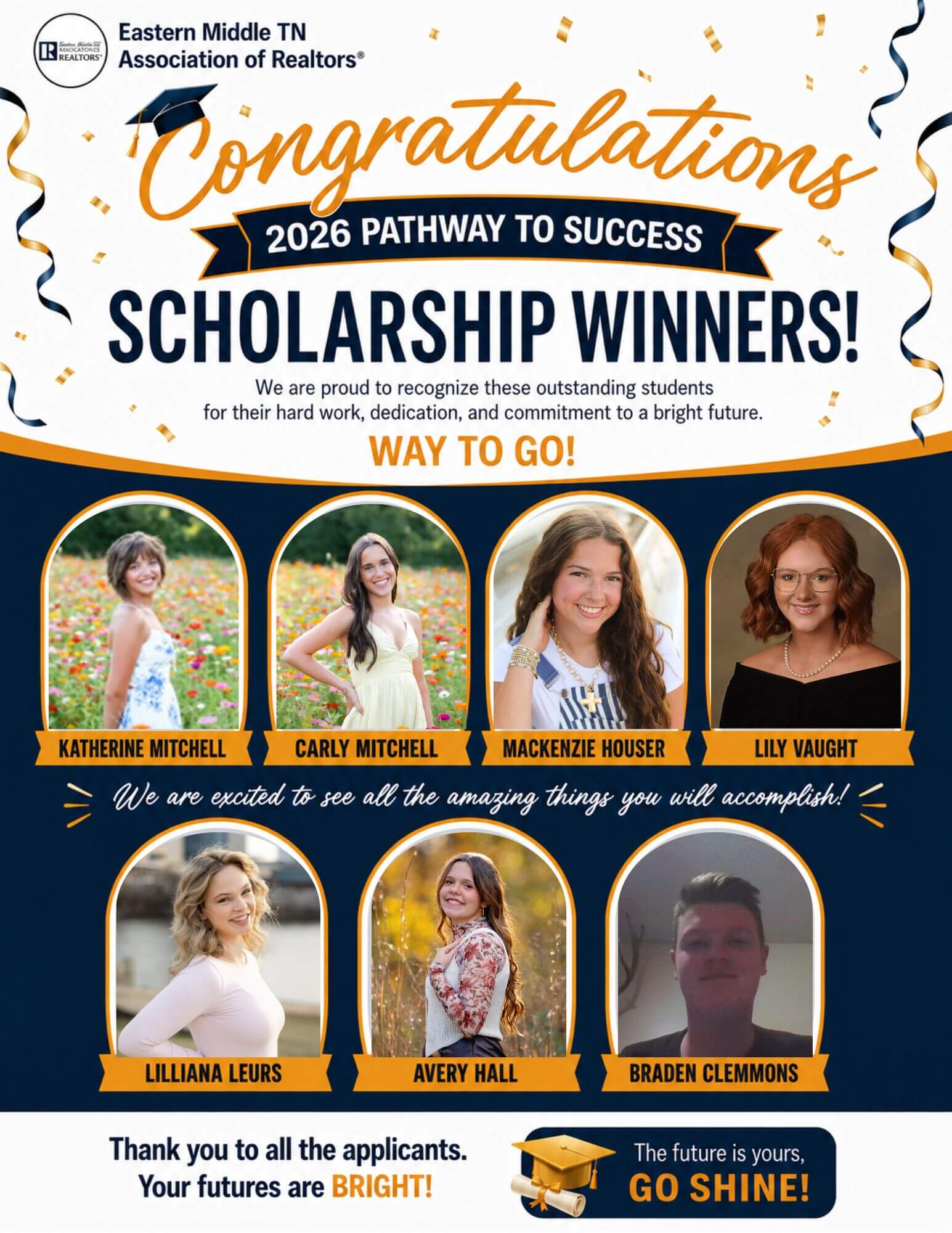 2026 Scholarship Winners