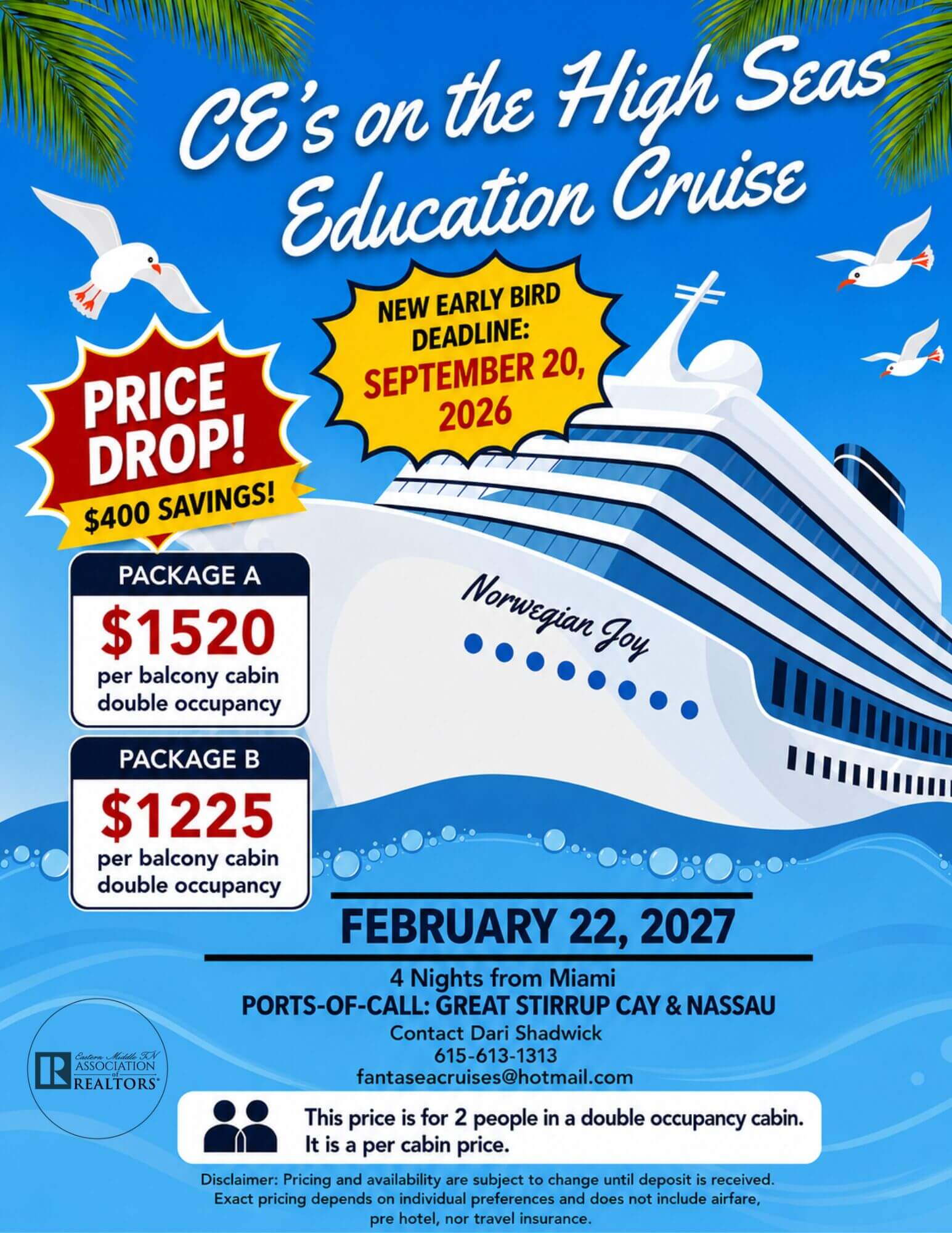 CE’s on the High Seas_Signage