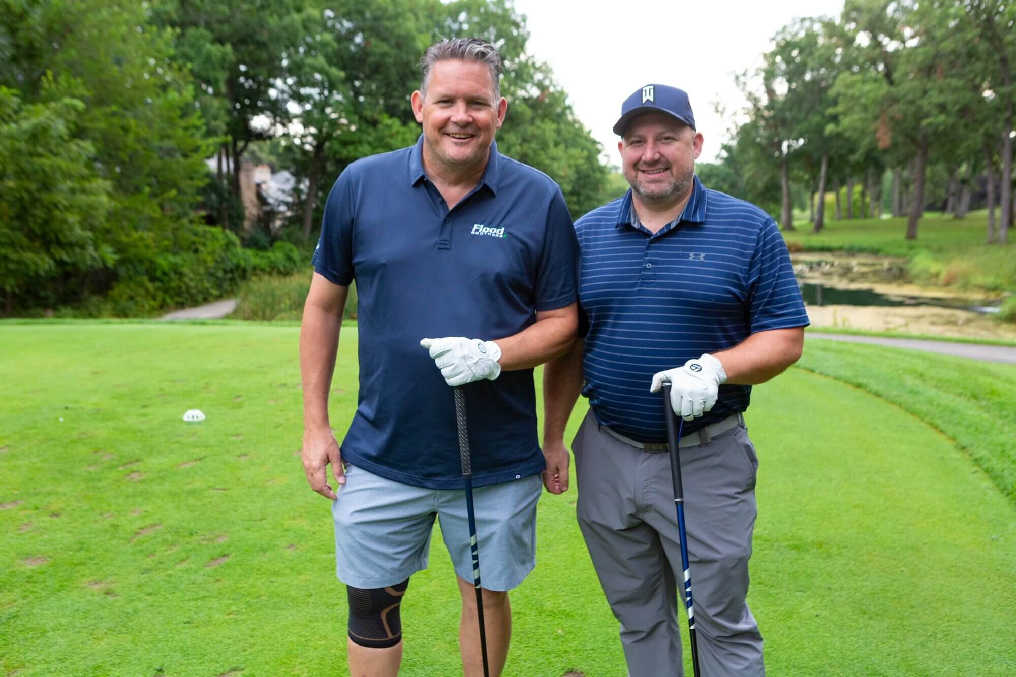 Flood Brothers golfers at the 37th Annual John Wheeler Golf Outing