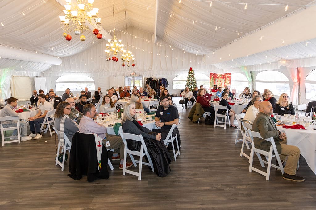 Chamber members gathered for the 2025 Holiday & Awards Luncheon