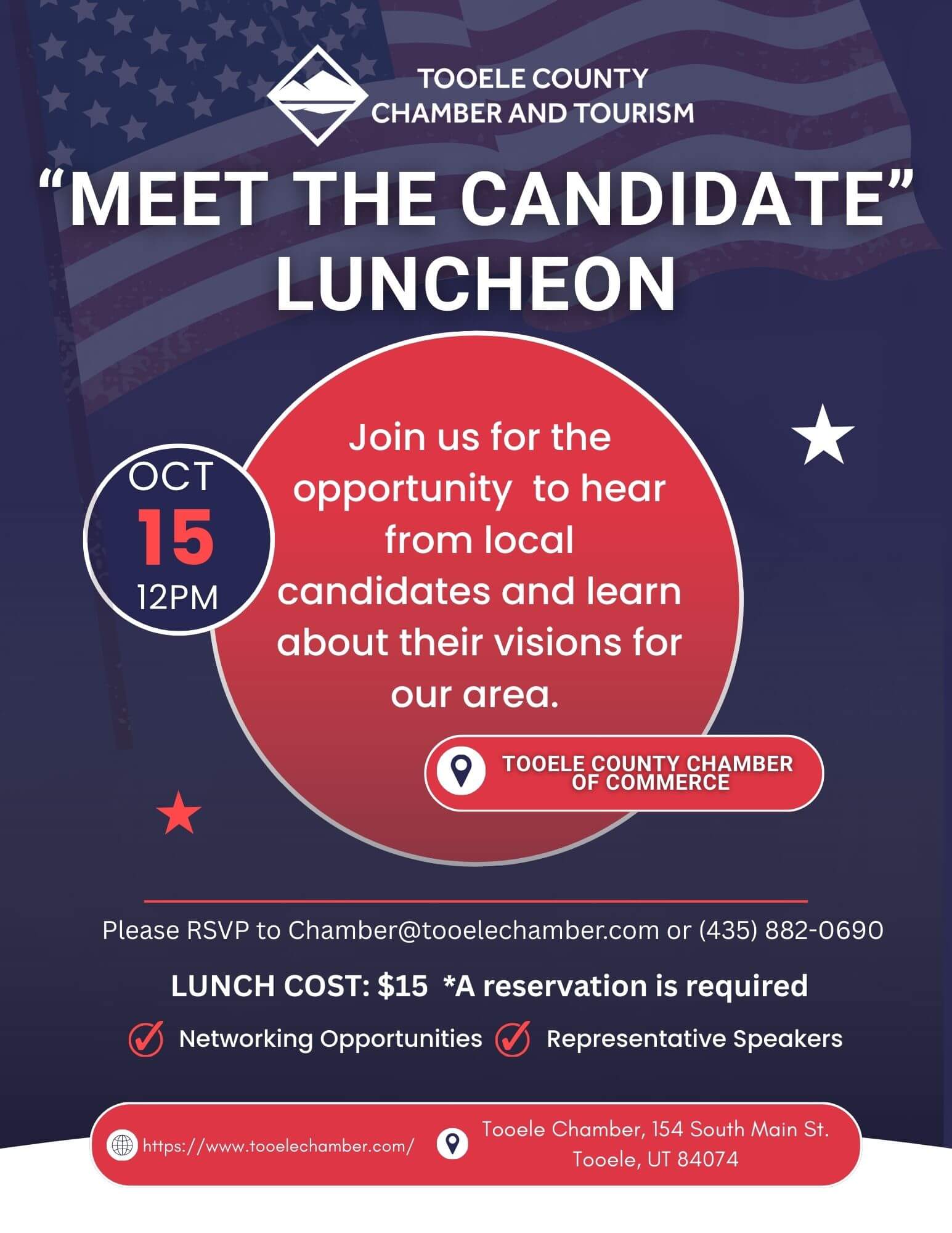 Chamber Meet the Candidate Flyer