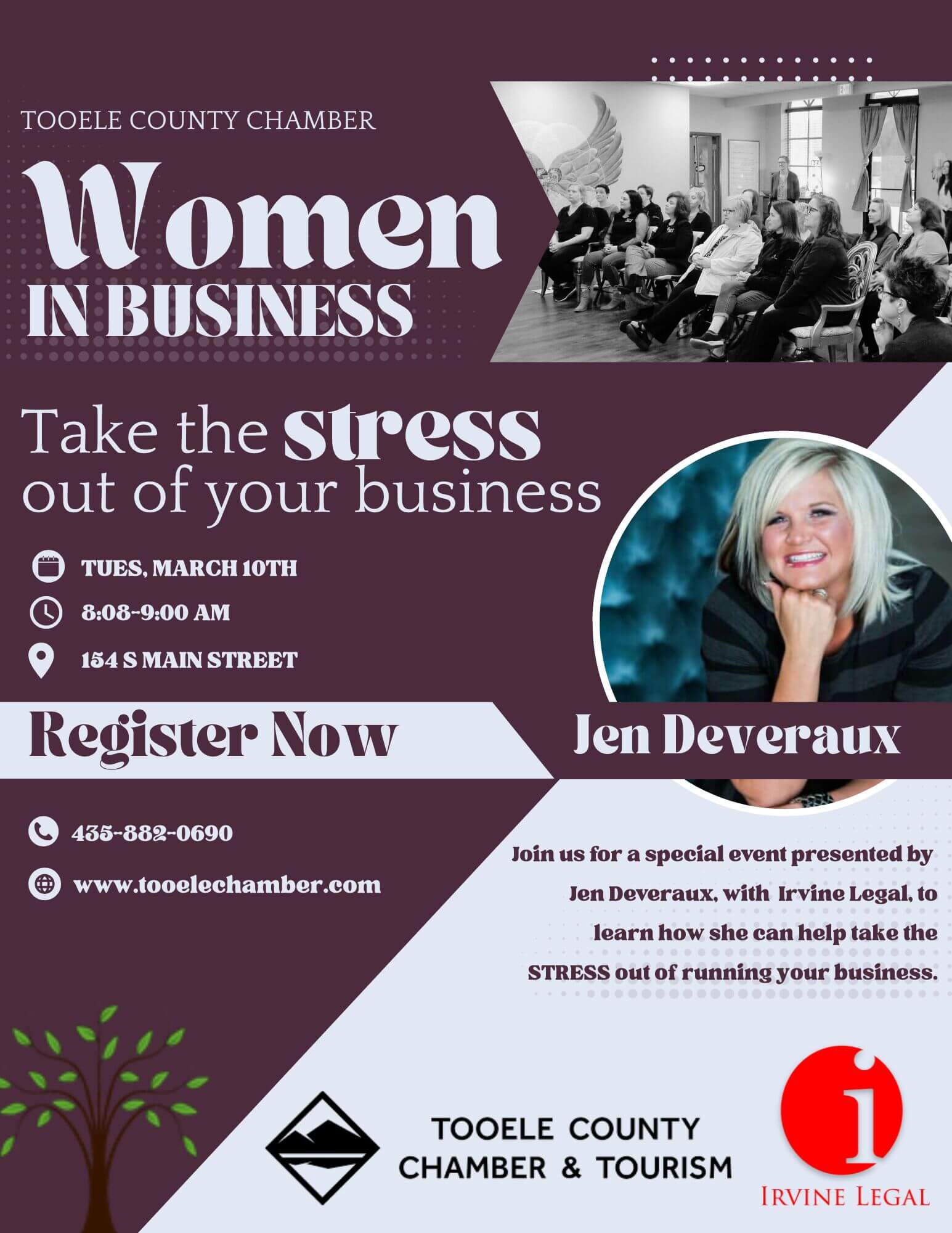 march 10 Women in Business flyer