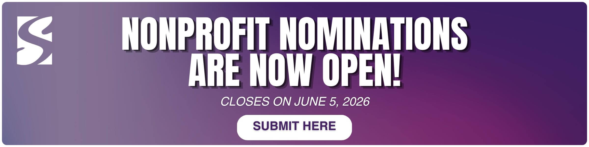 NONPROFIT NOMINATIONS ARE NOW OPEN! (2)