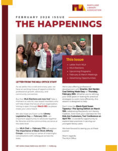 Cover of the Februrary 2026 edition of The Happenings