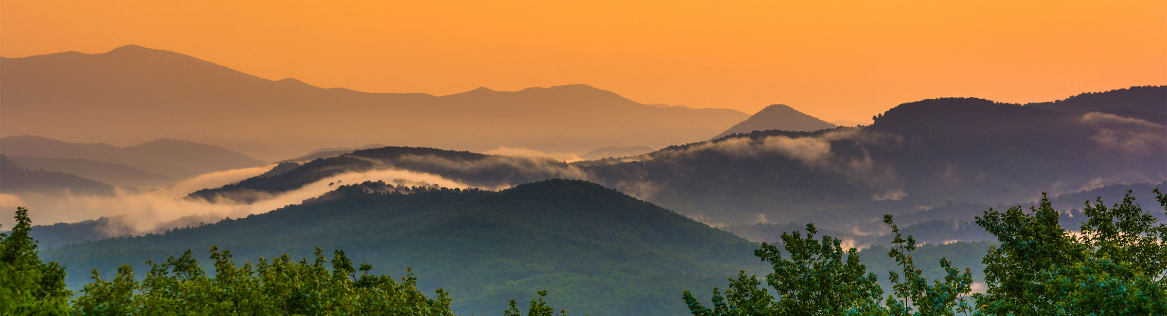 mountain landscape silhouette