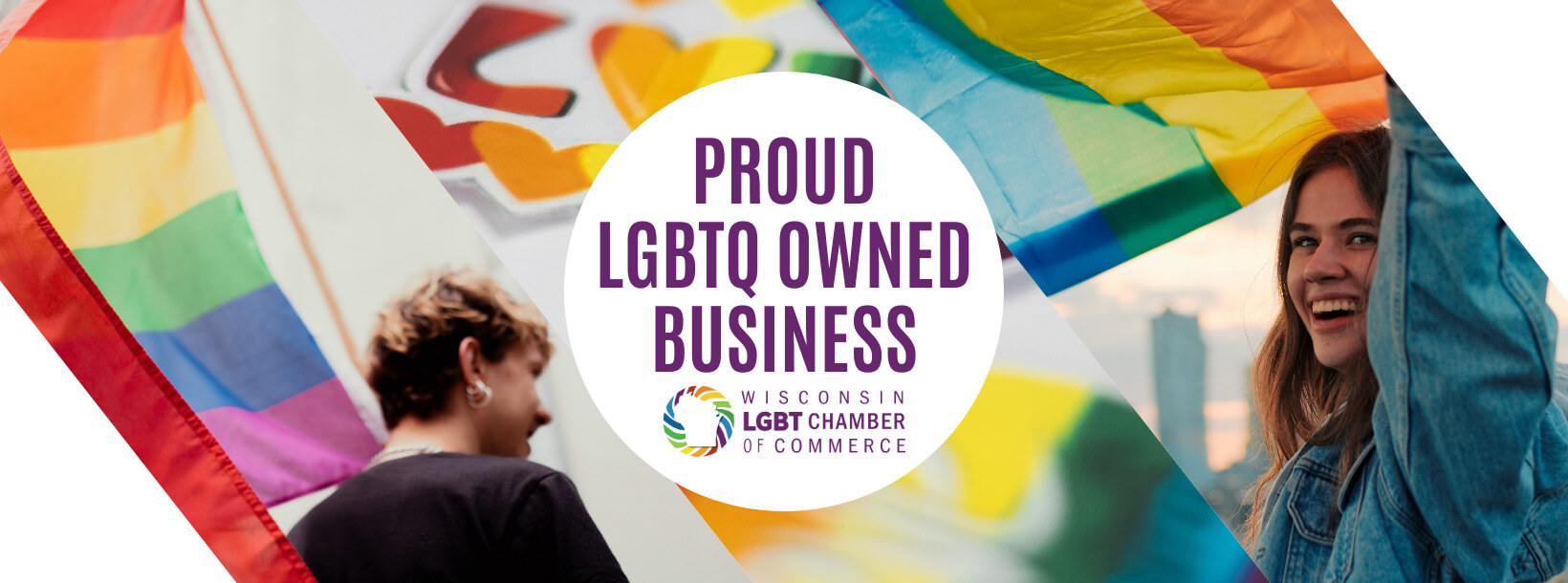 Proud LGBTQ+ Owned Business Cover