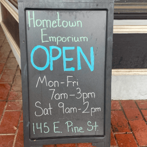 hometown sign