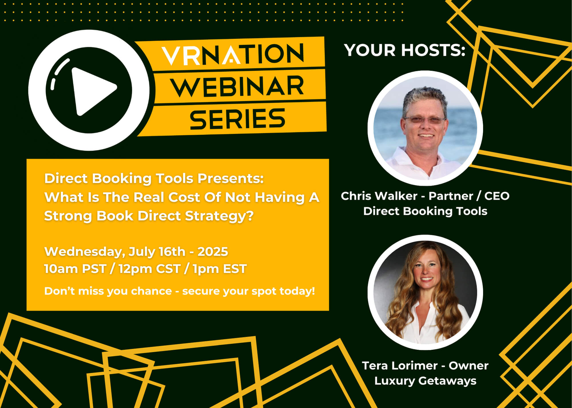 VRNation __ Direct Booking Tools 7.16.25 Webinar Graphic
