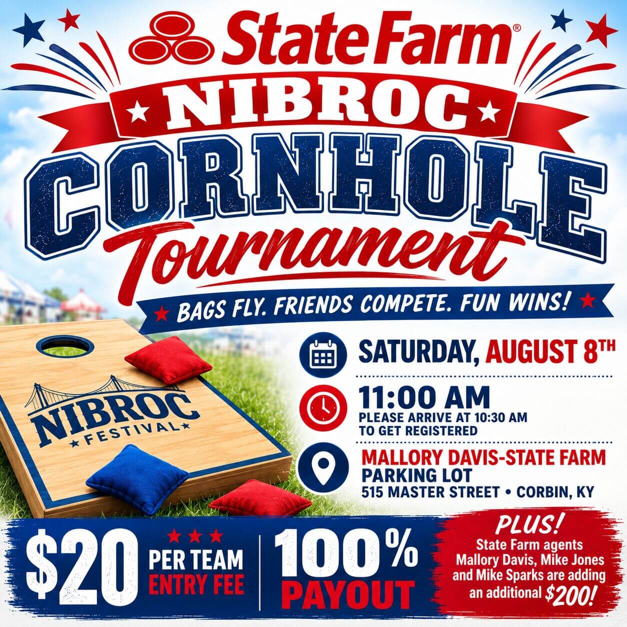 Cornhole flyer