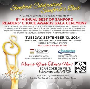 My Sanford Seminole Magazine’s 8th Annual Best of Sanford Readers' Choice Awards Gala Ceremony