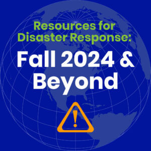 Disaster Response 2024