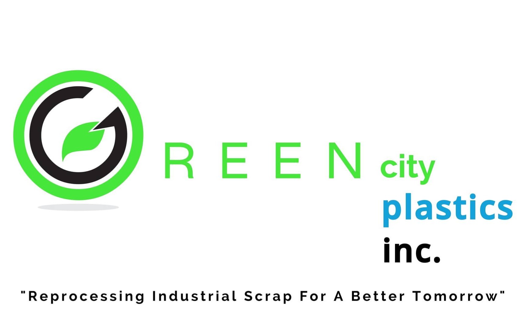 Green City Plastics - logo wtagline