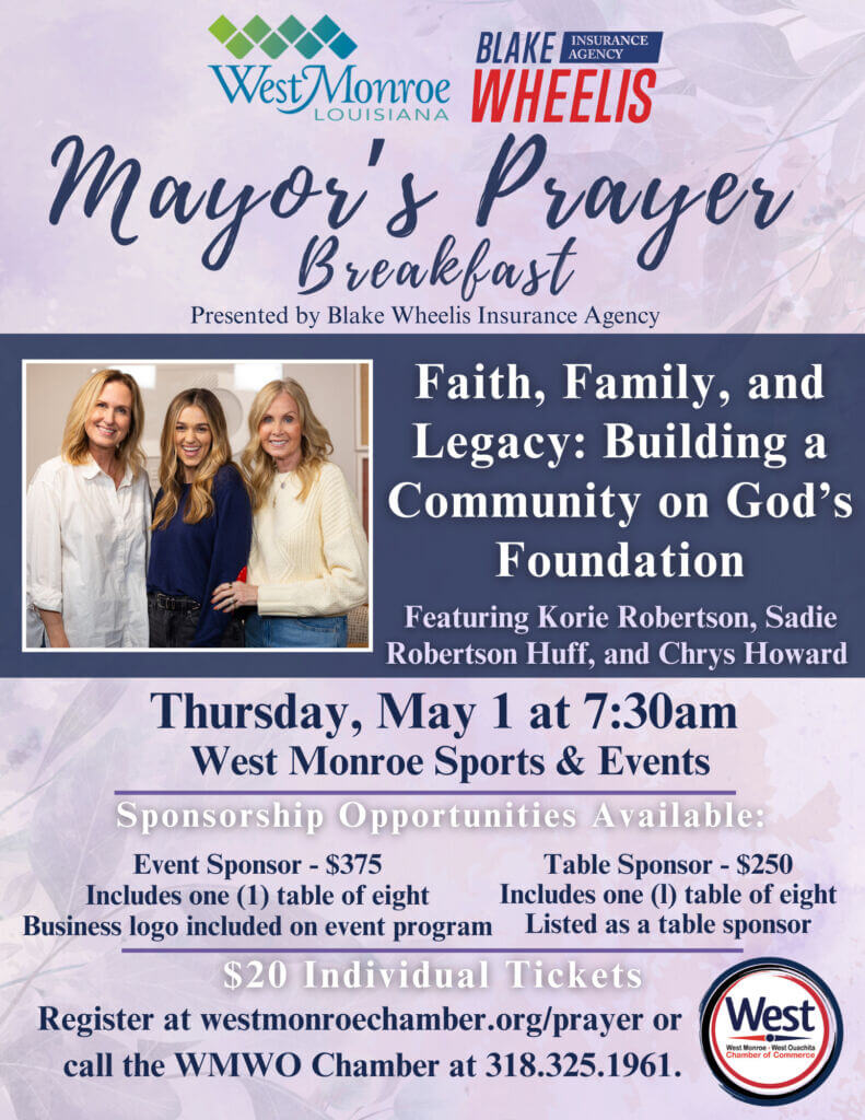 Mayor's Prayer Breakfast Final Mayor's Prayer Breakfast Final