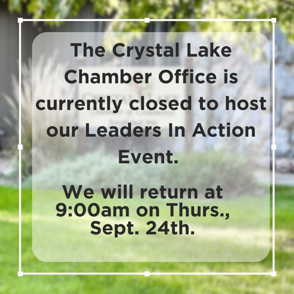 Chamber Office Closed Today