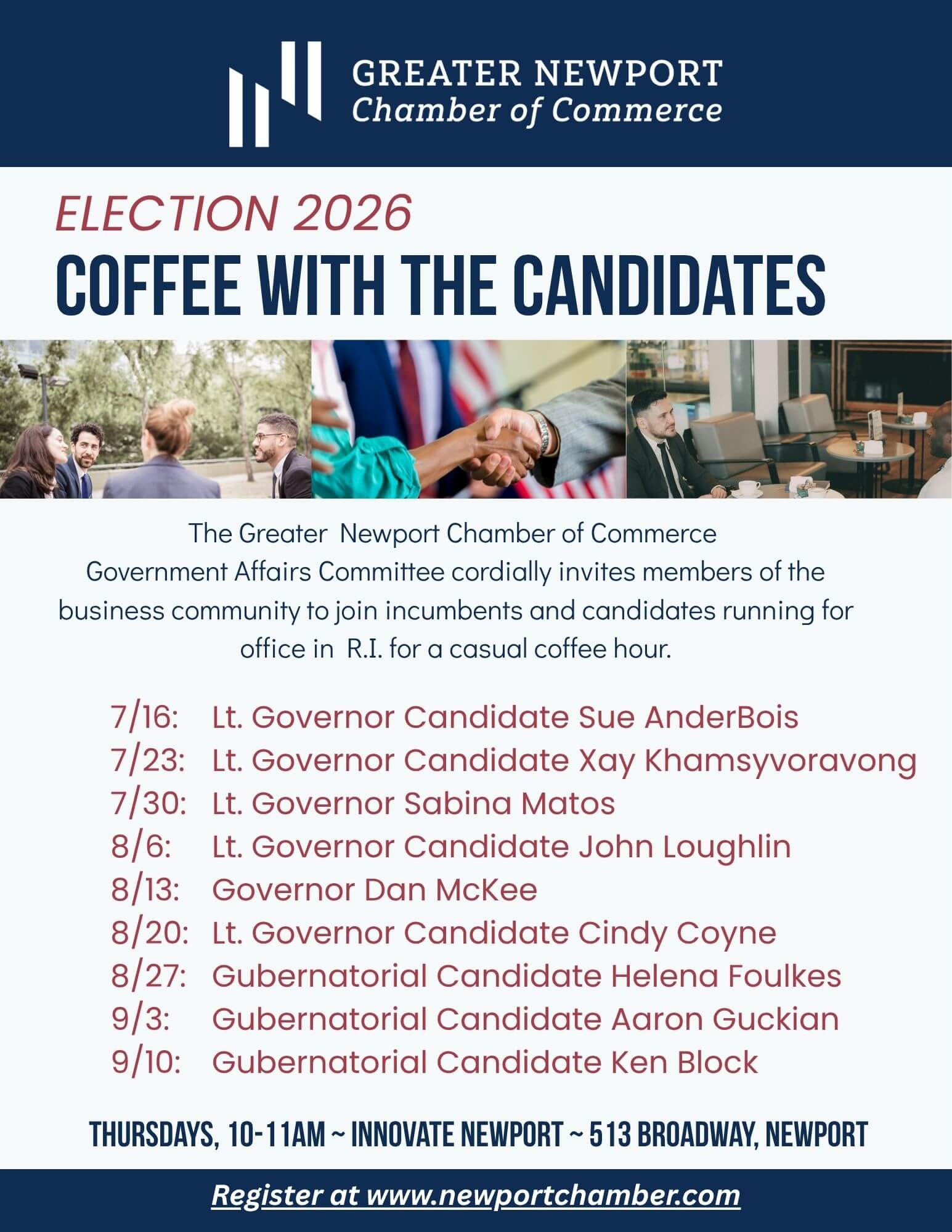 coffeewithcandidatesfull list