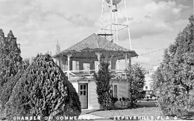 First dedicated Zephyrhills Chamber Building