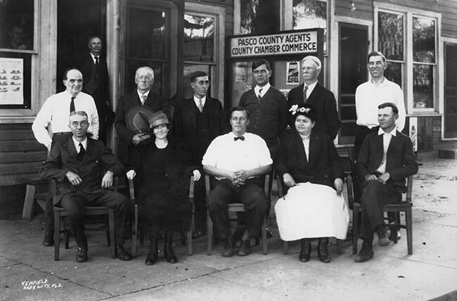 Pasco County Chamber of Commerce founded by Dade City Chamber in 1922