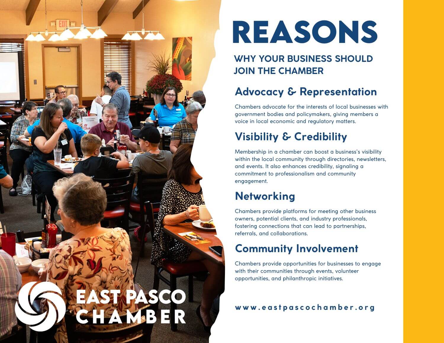 Reasons to Join the Chamber (11 x 8.5 in) Reasons to Join the Chamber (11 x 8.5 in)