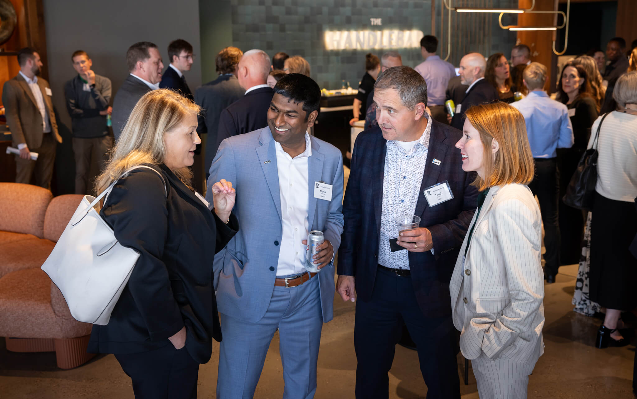 Members in conversation at the ACEC Minnesota Annual Meeting