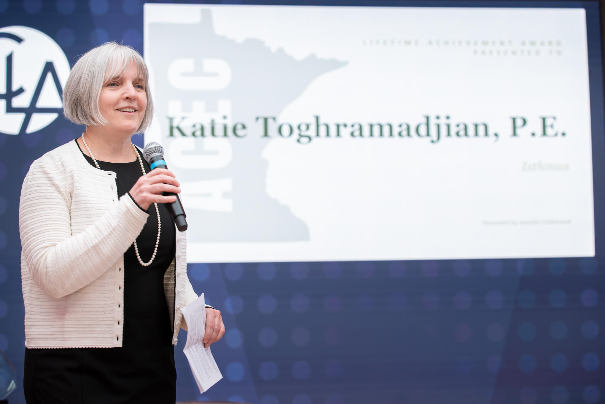 2026 Lifetime Achievement Award - Katie Toghramadjian giving her remarks