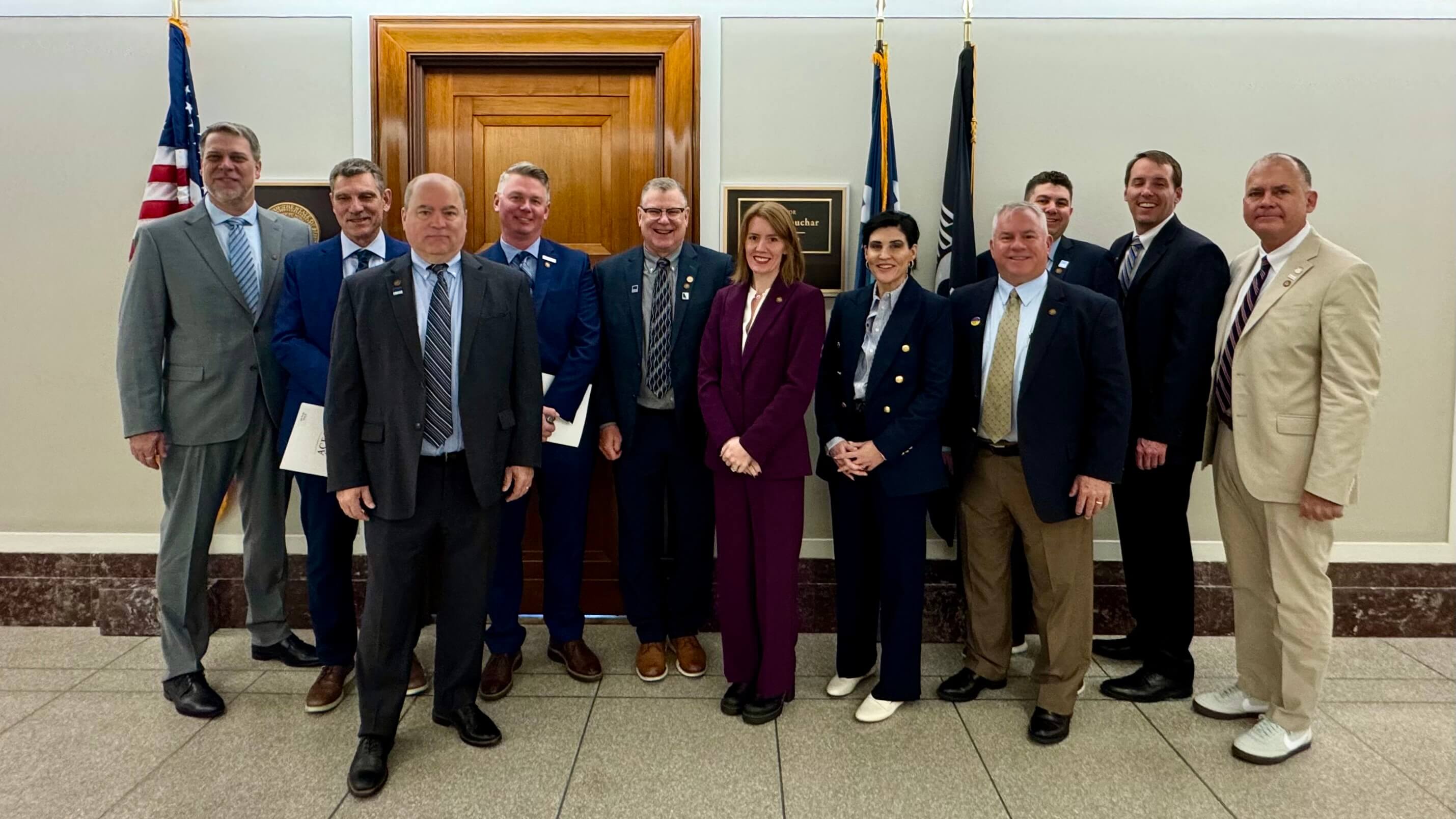ACEC Minnesota members at the Minnesota State Capitol