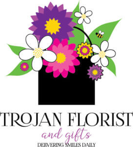 Trojan Florist Logo