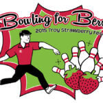 Illustration of a cricket player bowler bowling with cricket ball in background isolated on white.