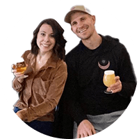 Liz and Micah Larson, Intuition Brewing