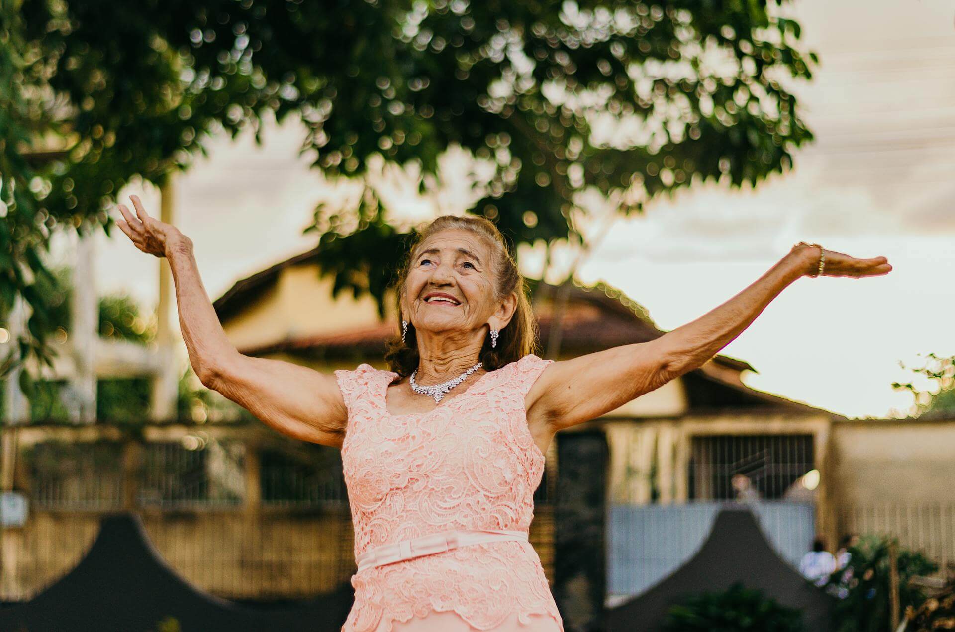 Woman dancing